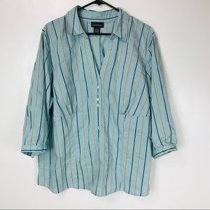 Lane Bryant Button Up Blouse Size 22/24.   069